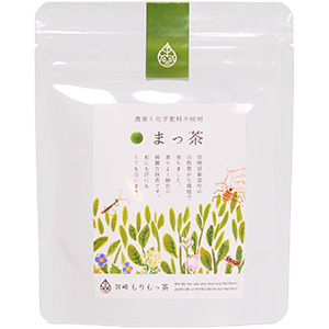 【鮮綠的茶湯色澤】自然農法・抹茶50g